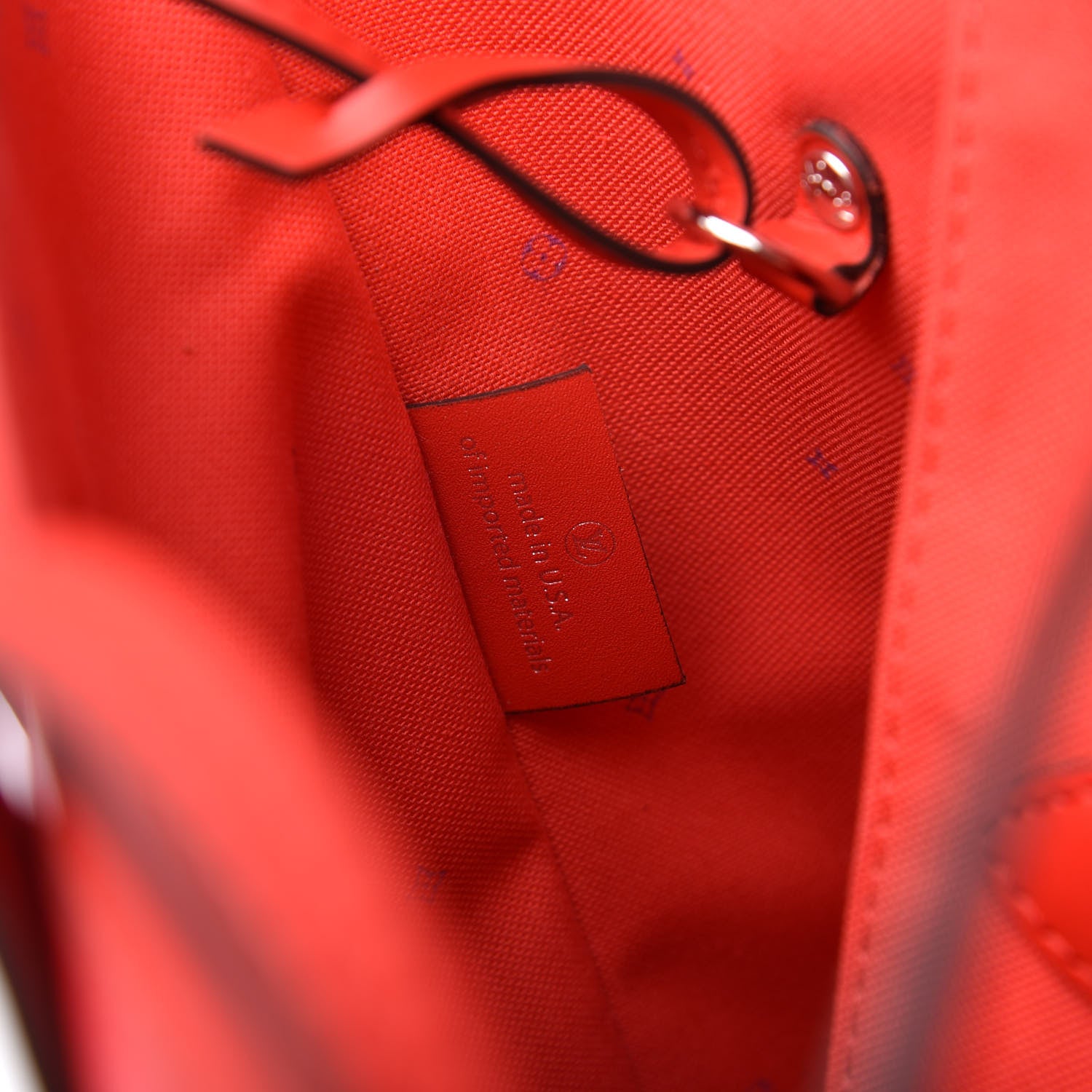 Louis Vuitton Monogram Escale Neverfull MM Rouge 10 of 10