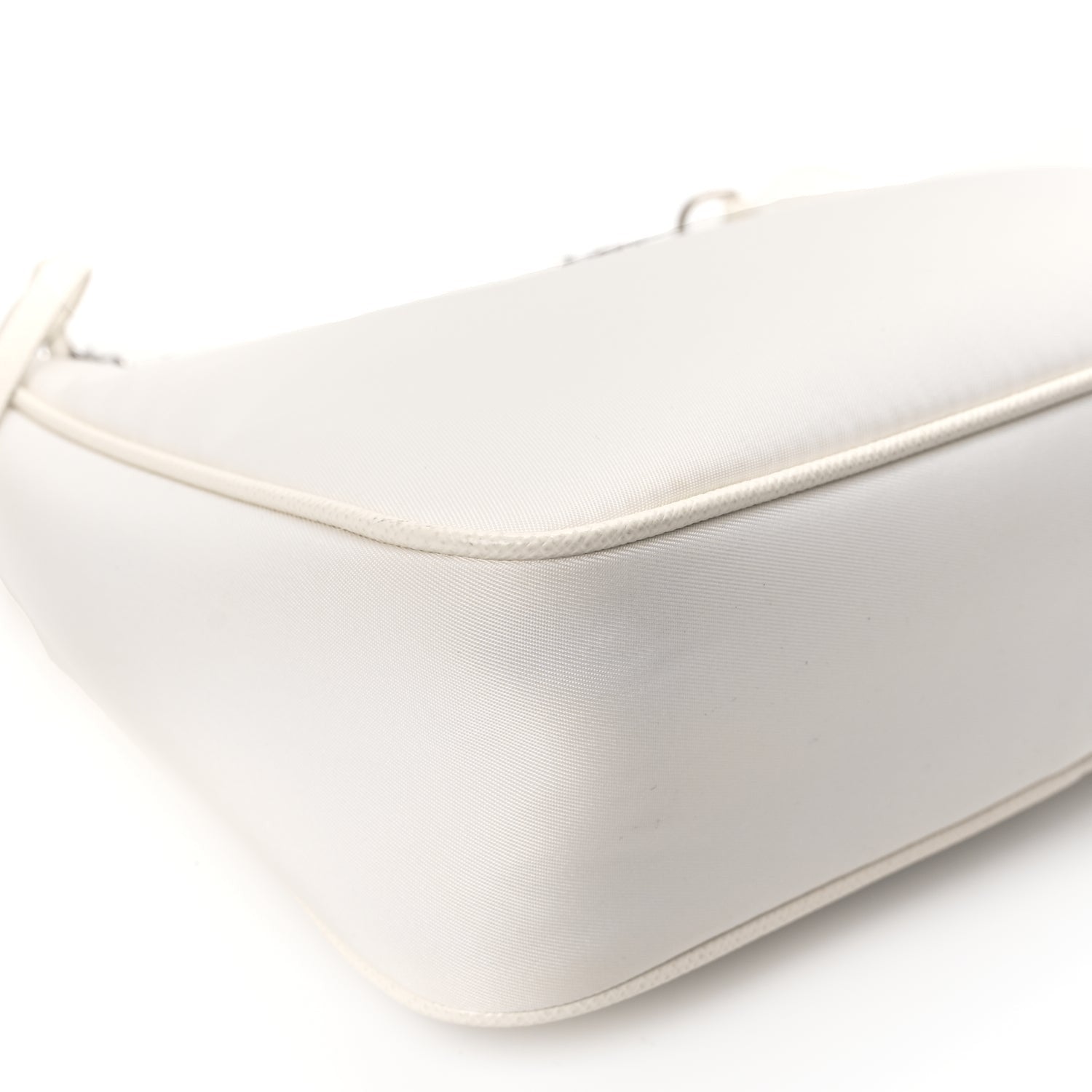 Prada Nylon Re-Edition 2005 Shoulder Bag White 6 of 8