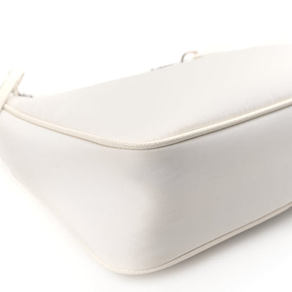 Prada Nylon Re-Edition 2005 Shoulder Bag White 6 of 8