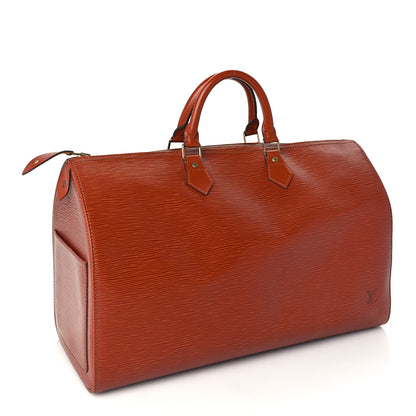 Louis Vuitton Epi Speedy 40  Kenyan Fawn 2 of 8