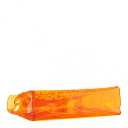 Hermes Vinyl Souvenir De L'Exposition Kelly Orange 3 of 8