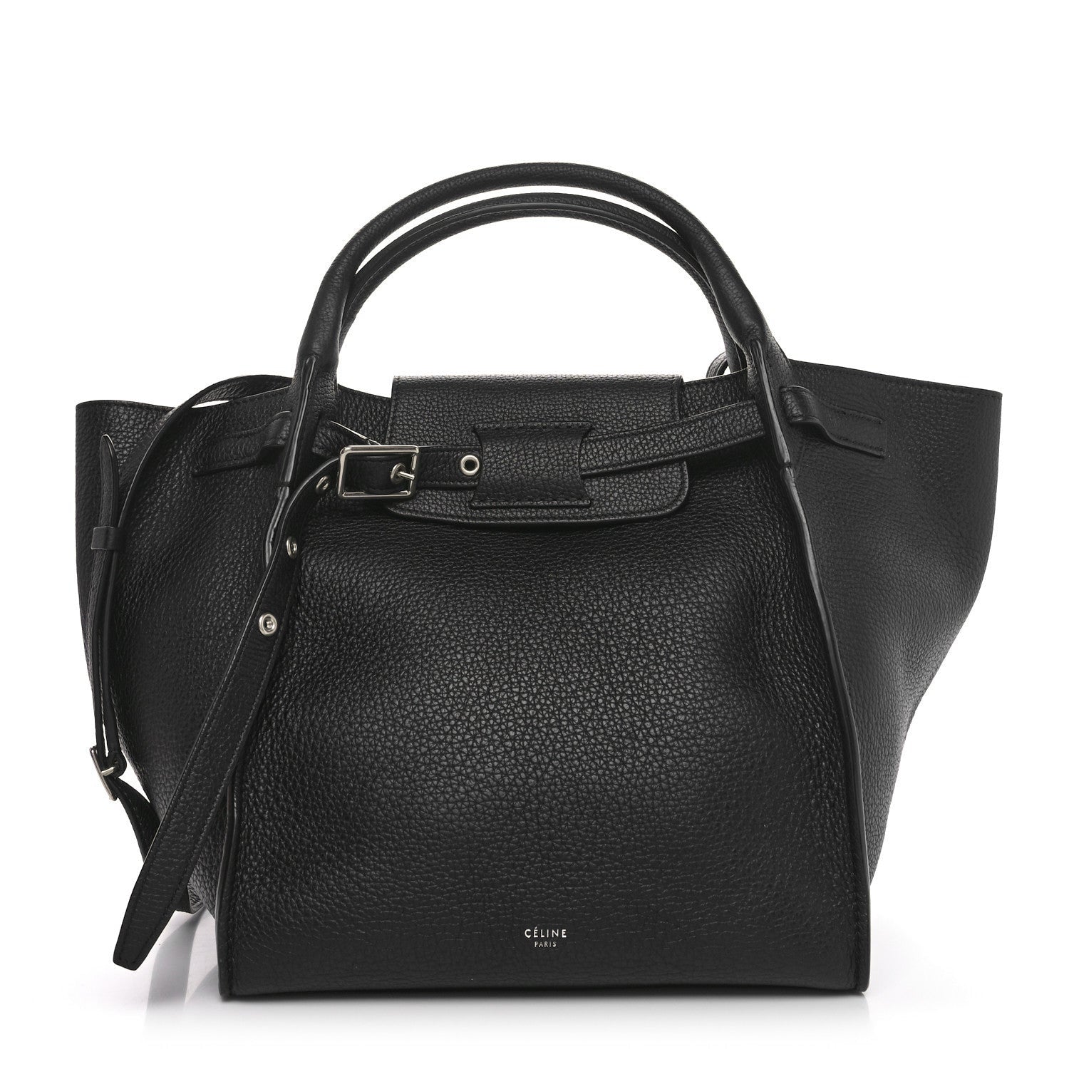 Celine Supple Grained Calfskin Small Big Bag Black 1 of 7