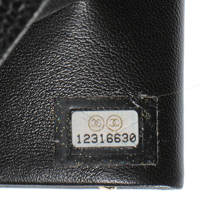 Chanel Caviar CC Wallet Black 9 of 9