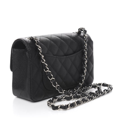 Chanel Caviar Quilted Mini Rectangular Flap Black 3 of 11
