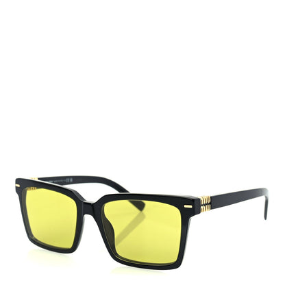 Miu Miu Acetate Square Sunglasses SMU 13Z  Black 1 of 7