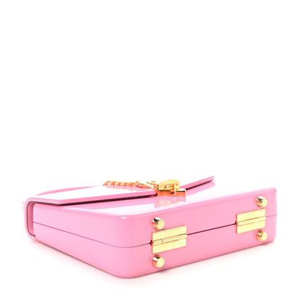 Gucci Plexiglass Mini Sylvie 1969 Top Handle Bag Pink 4 of 7