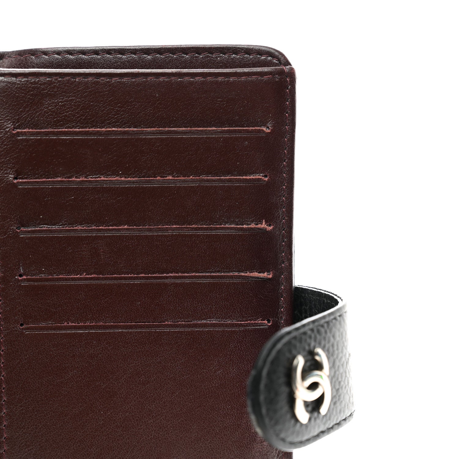 Chanel Caviar Quilted CC French Wallet Black 12 of 14