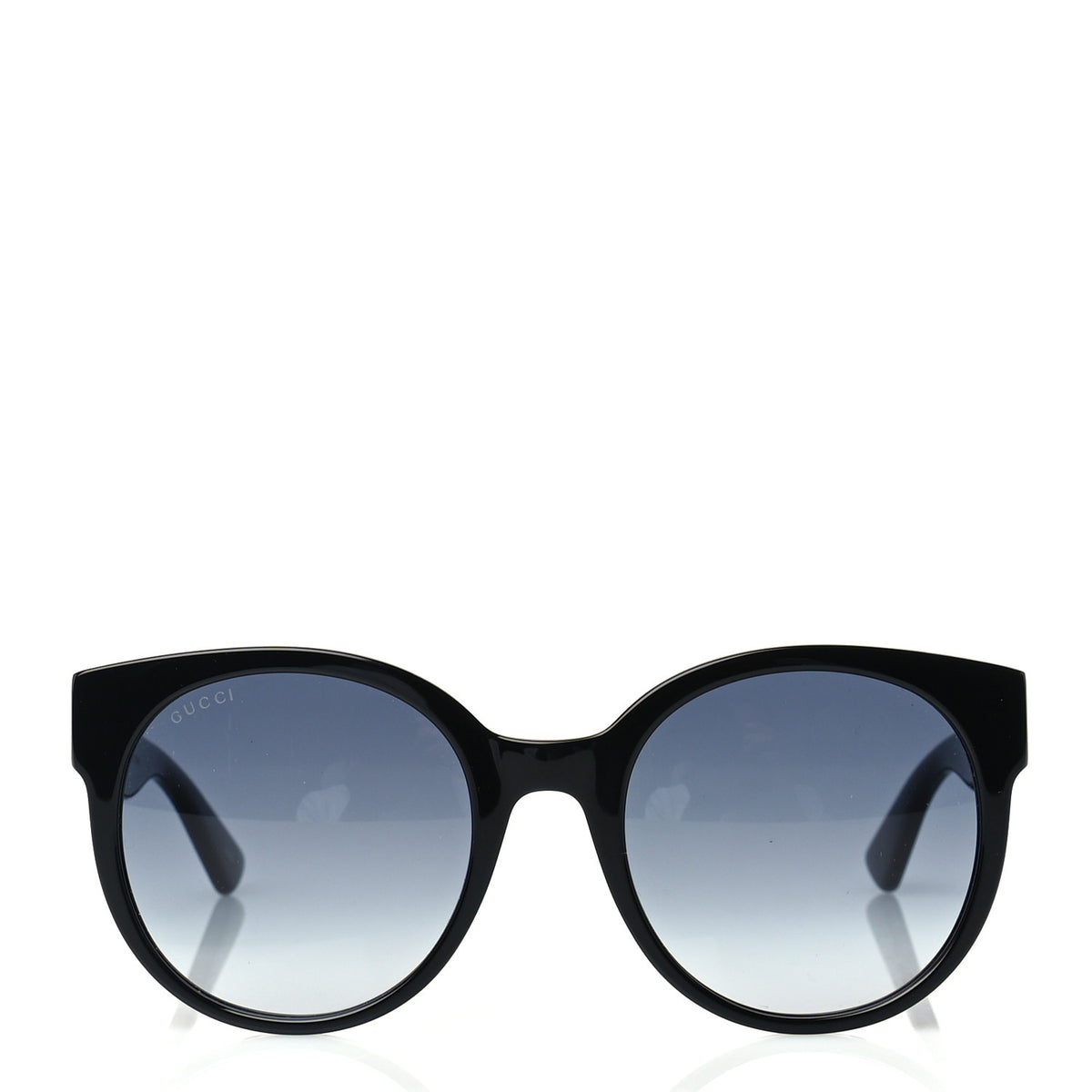 Acetate Round Sunglasses GG0035SN Black