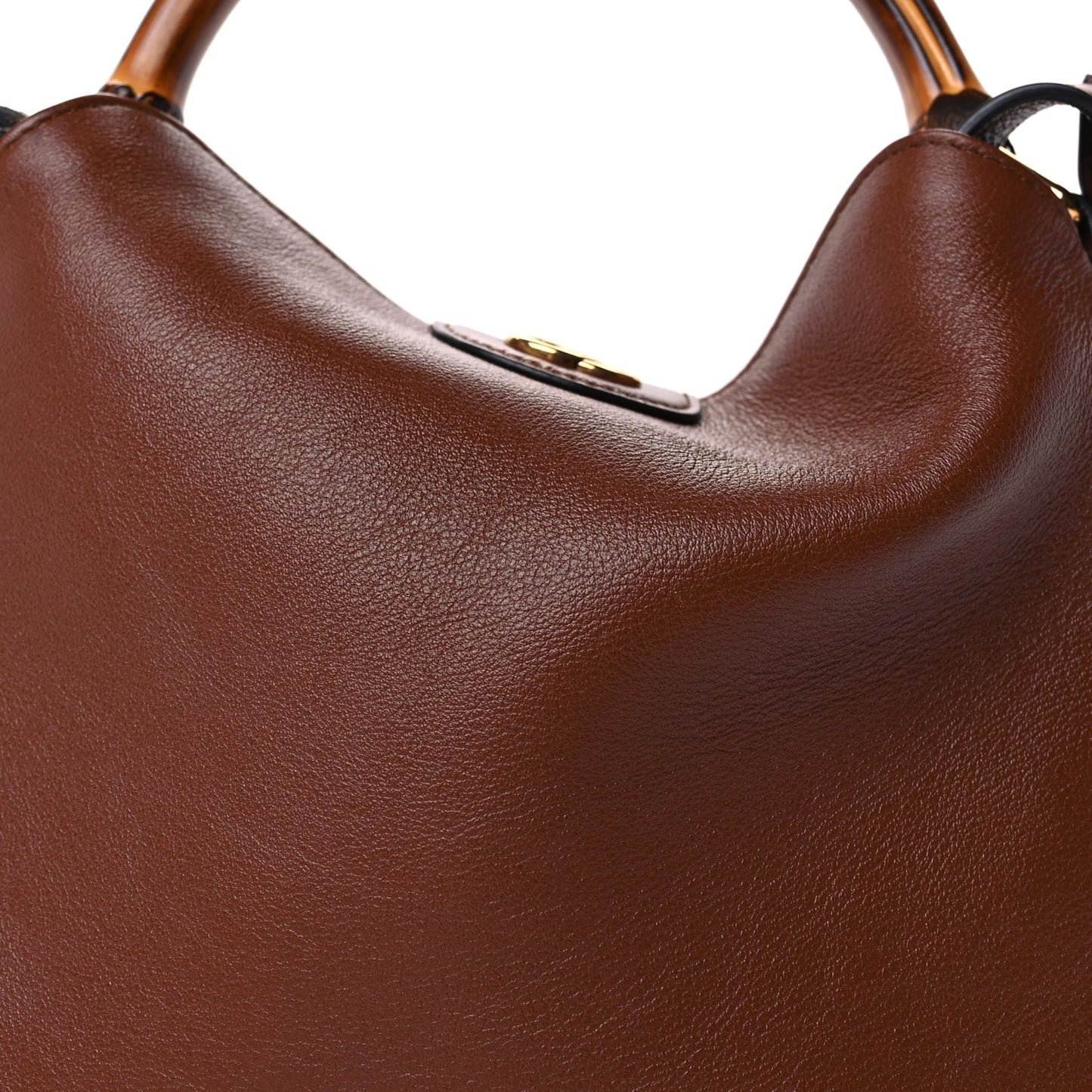 Softy Wonka Textured Dollar Calfskin Small Diana Shoulder Bag  Cuir
