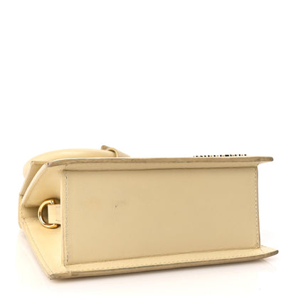 Jacquemus Smooth Calfskin Le Chiquito Noeud Beige 3 of 9