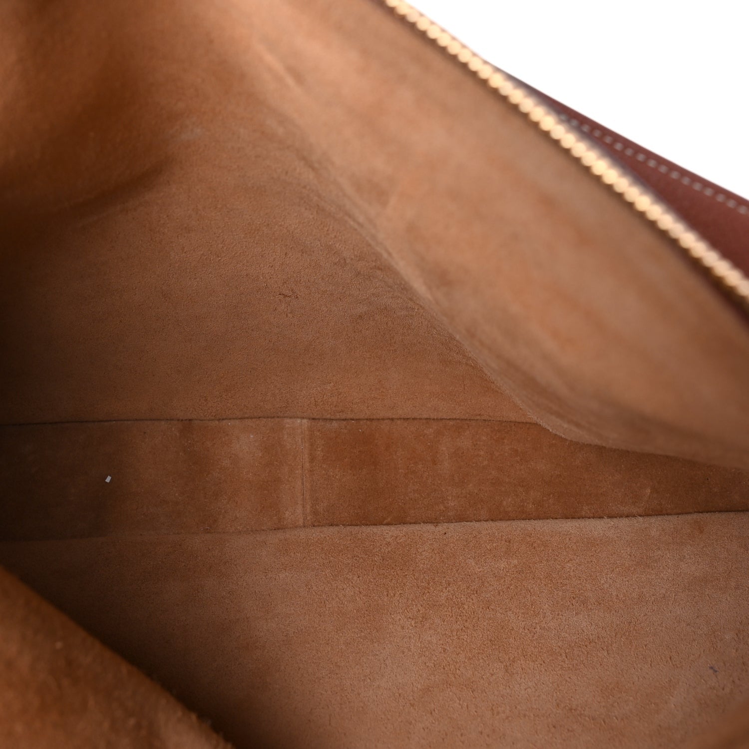 Celine Supple Calfskin Large Romy Shoulder Bag  Tan 4 of 7