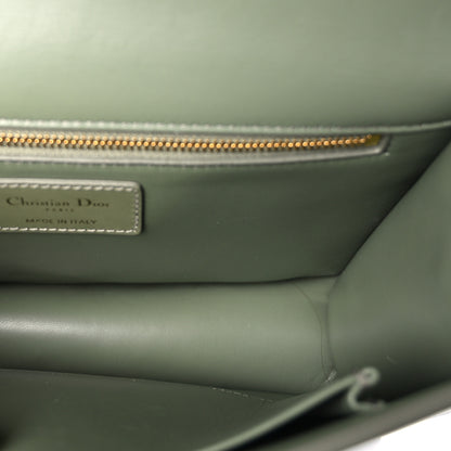 Christian Dior Smooth Calfskin 30 Montaigne Flap Bag Mint Green 4 of 8