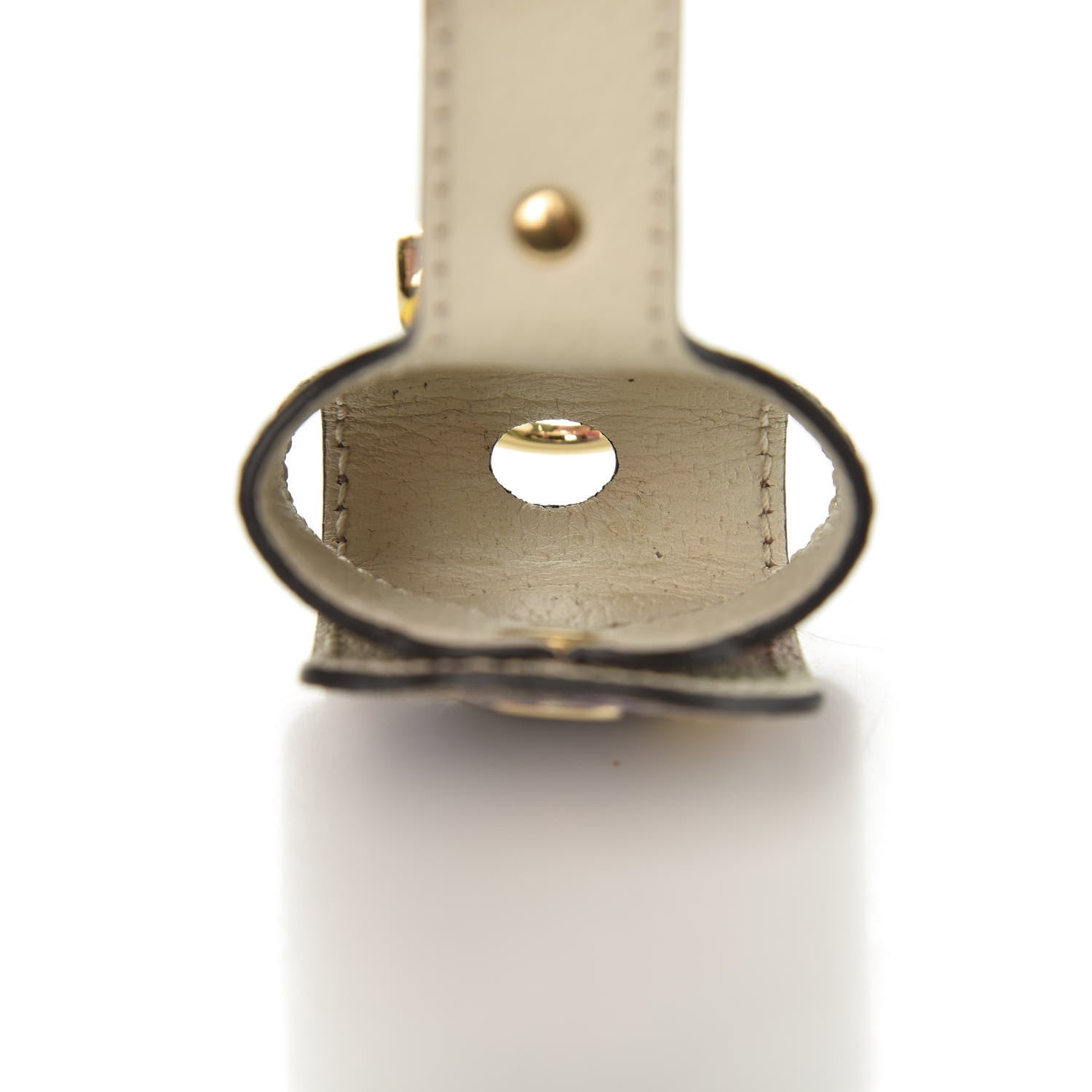 Gucci GG Supreme Monogram Flora Ophidia Airpod Case Beige 3 of 5