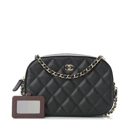 Chanel Caviar Quilted Vanity With Chain Black 1 of 9