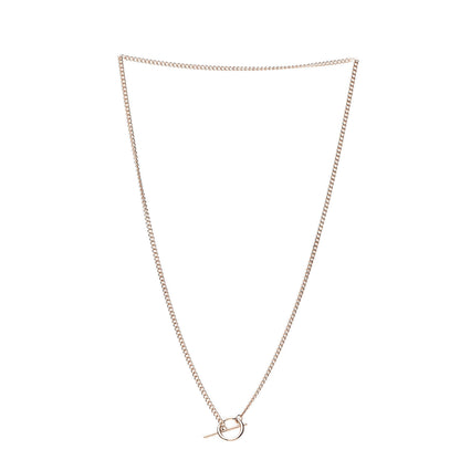 Hermes 18K Rose Gold PM Echappee Necklace SH 3 of 6