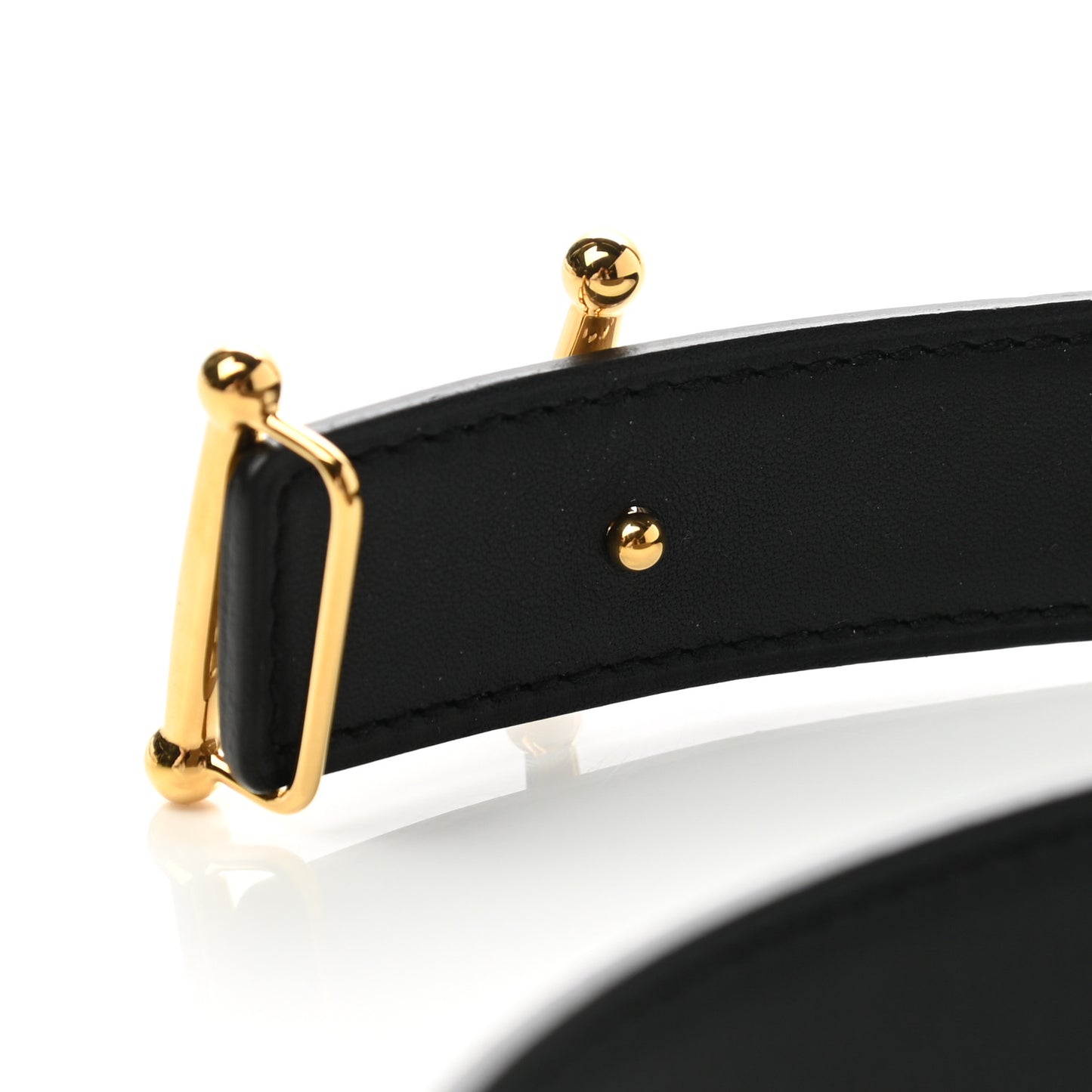 Epsom Swift 24mm Mors H Belt 75 Etoupe Black