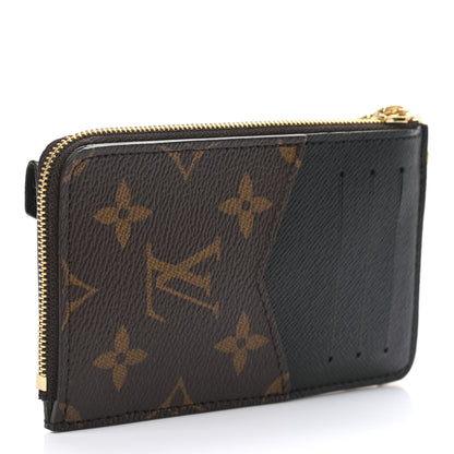 Louis Vuitton Monogram Recto Verso Card Holder Black 3 of 8