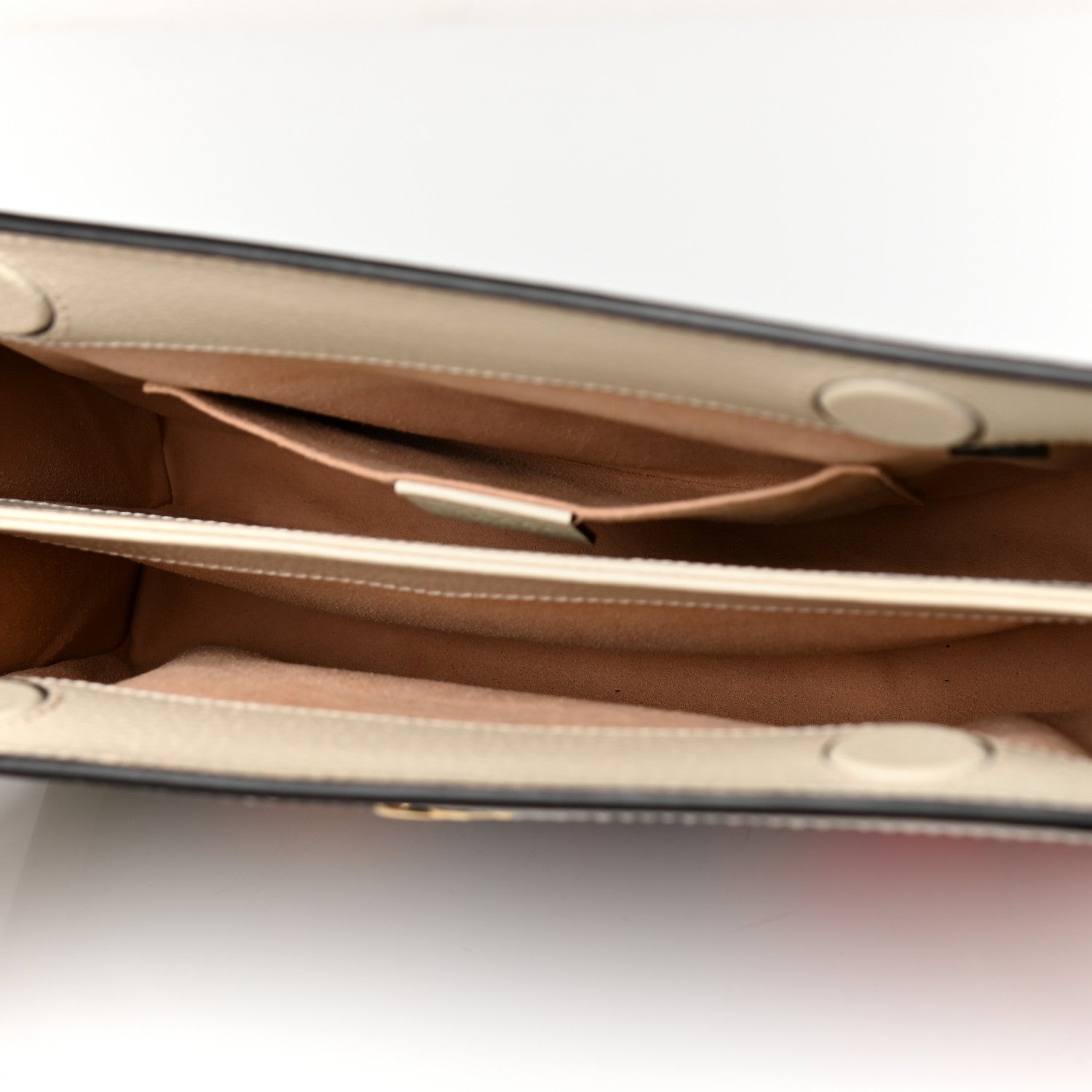 Gucci GG Supreme Monogram Flora Web Small Ophidia Chain Shoulder Bag White 5 of 11