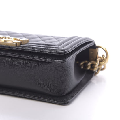 Chanel Caviar Quilted Small Boy Flap Black 9 of 11