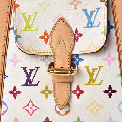 Louis Vuitton Monogram Multicolor Aurelia MM White 10 of 19