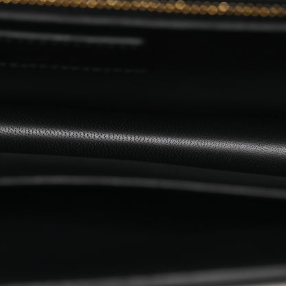 Christian Dior Box Calfskin Tri-Color 30 Montaigne Flap Bag Navy Blue White Red 5 of 17