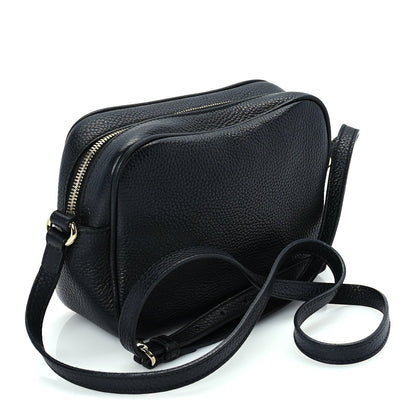 Gucci Pebbled Calfskin Small Soho Disco Bag  Black 2 of 8