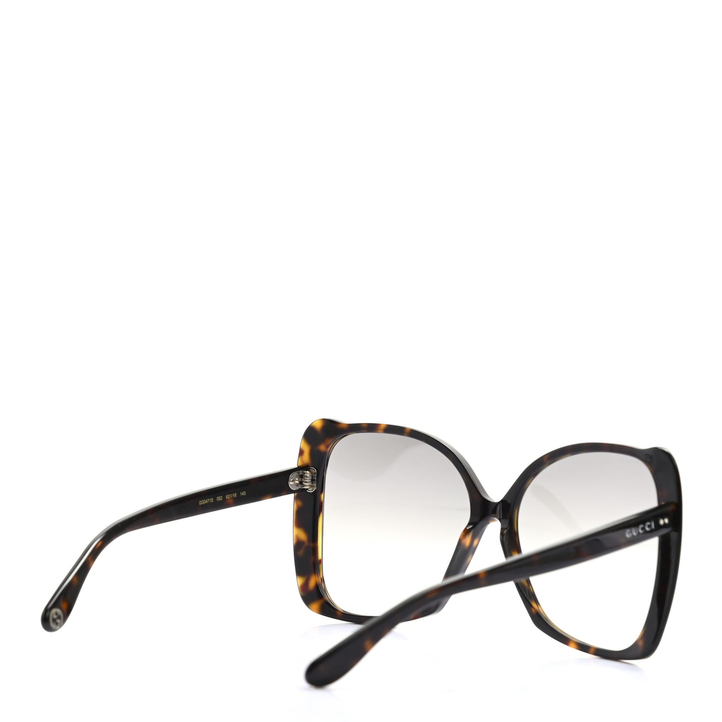 Acetate Oversize Square Frame GG0471S Sunglasses Tortoise