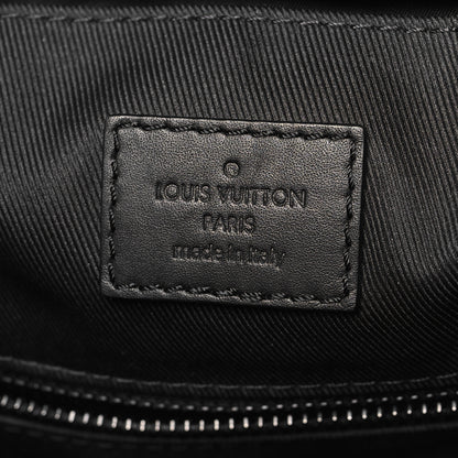 Louis Vuitton Calfskin Monogram Shadow Discovery Backpack Black 6 of 9