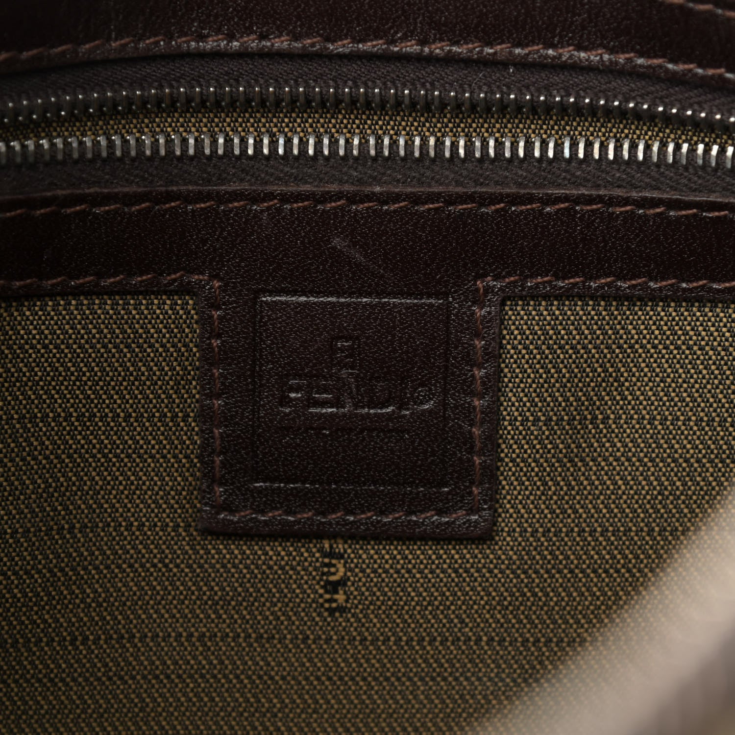 Fendi Zucca Shoulder Bag Tobacco 6 of 15