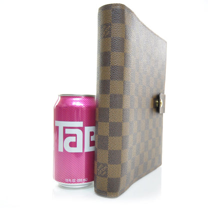 Louis Vuitton Damier Ebene Large Ring Agenda 3 of 7
