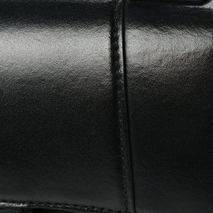 Balenciaga Shiny Box Calfskin Hourglass Top Handle Bag XS Black 6 of 11