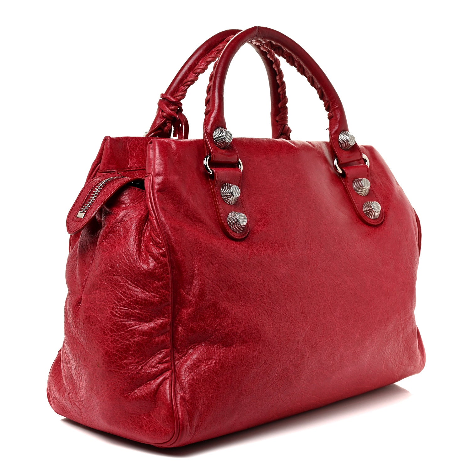 Balenciaga Agneau Giant 21 Silver Hardware Mid Day Pourpre 3 of 14