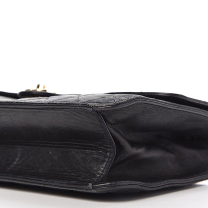 Chanel Lambskin Quilted Small Single Flap Bag Black 7 of 10