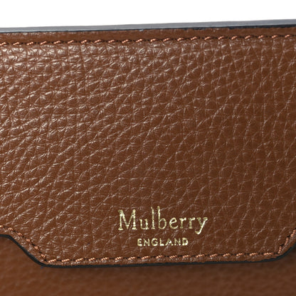 Mulberry Small Classic Grain Bayswater Tote Oak Oxford Blue 5 of 8