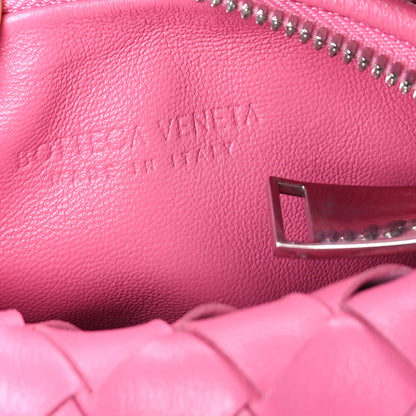 Bottega Veneta Nappa Intrecciato Mini Jodie  Pink 5 of 7
