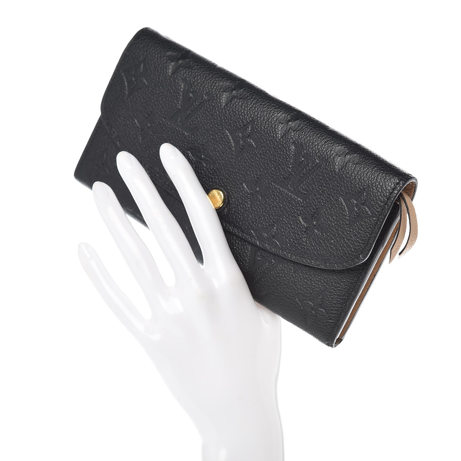 Louis Vuitton Empreinte Emilie Wallet Black Dune 2 of 10