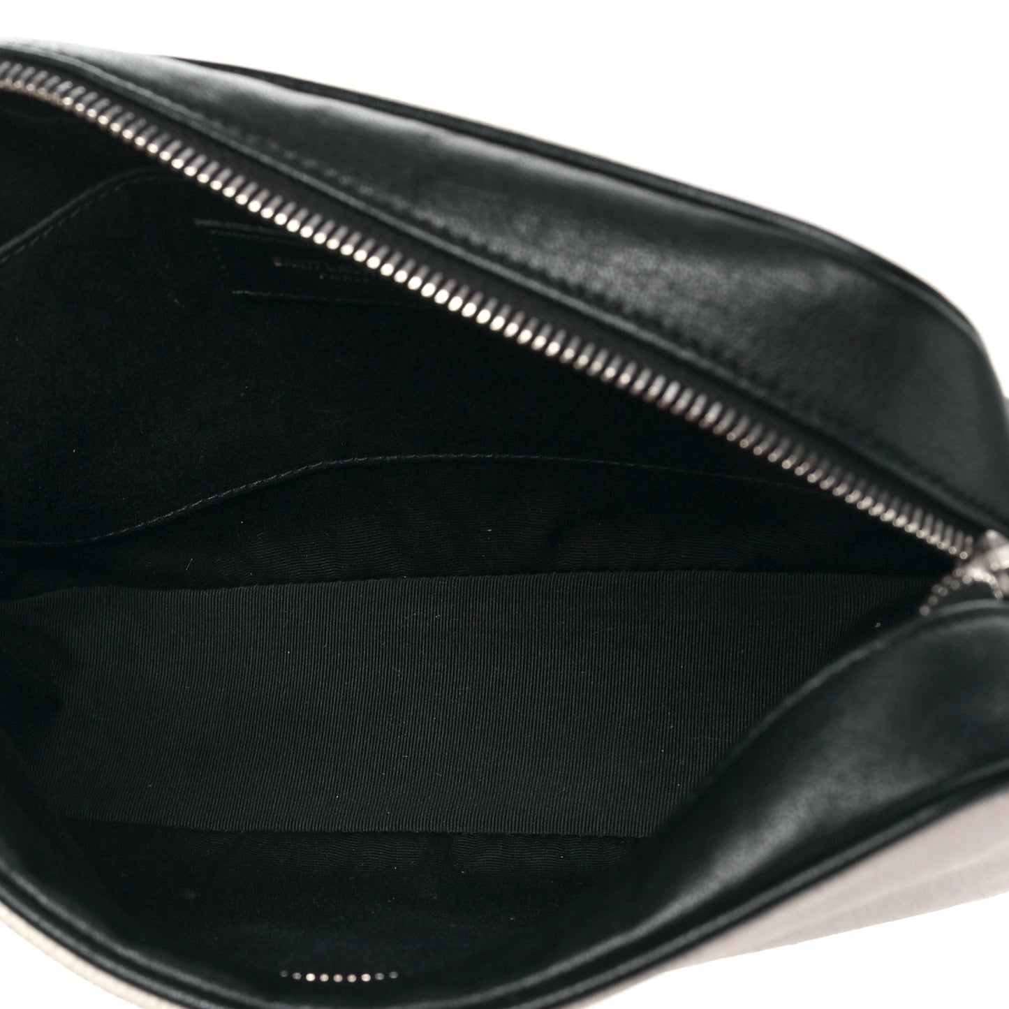 Linen Canvas Monogram Lou Camera Bag Black