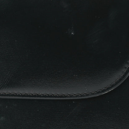 Celine Shiny Calfskin Medium Triomphe Black 6 of 8