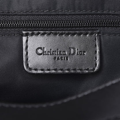 Christian Dior Monogram Saddle Bag Black 5 of 9