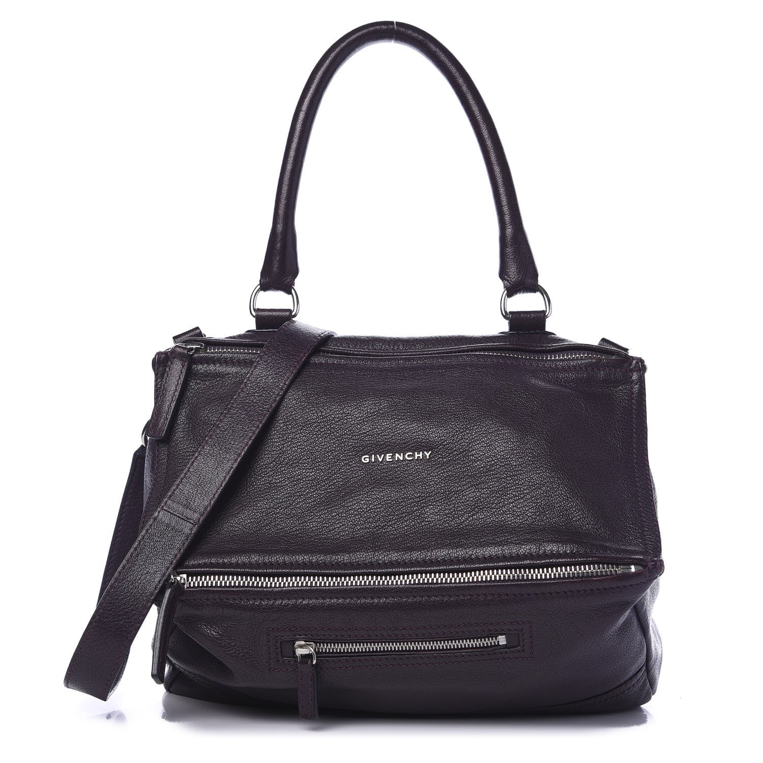 Givenchy Sugar Goatskin Large Pandora Aubergine 1 of 13