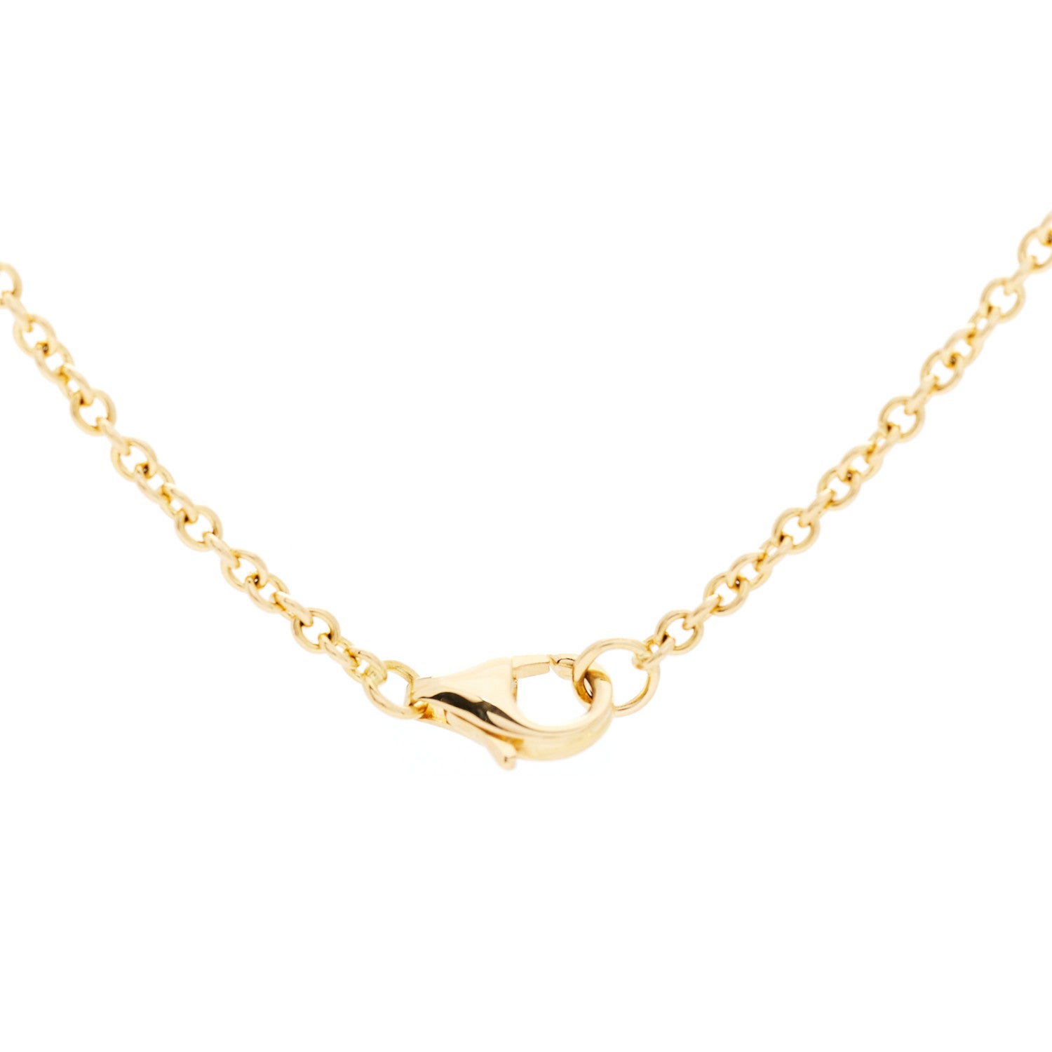 Cartier 18K Yellow Gold Interlocking LOVE Necklace 7 of 7