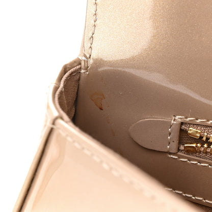 Louis Vuitton Patent Sobe Clutch Beige Poudre 14 of 14