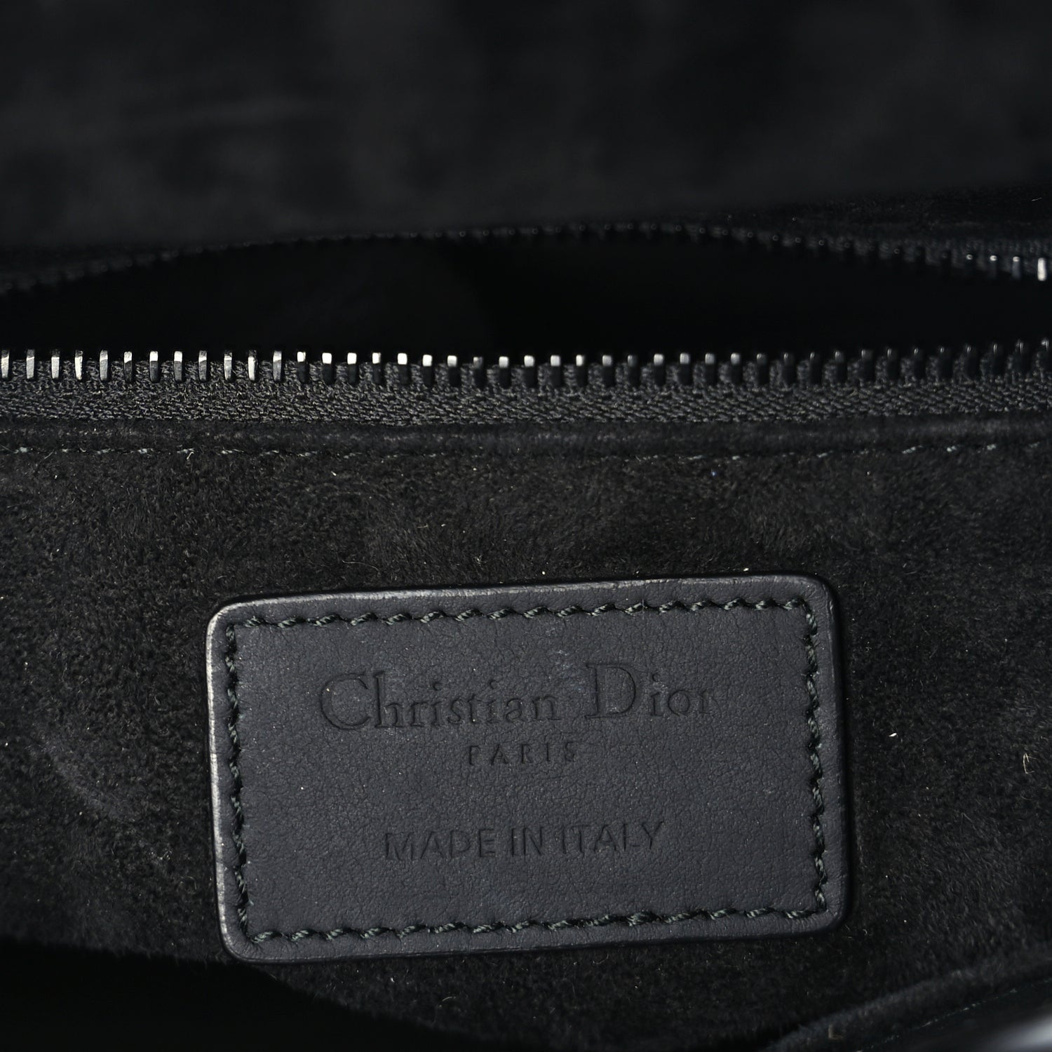 Christian Dior Ultra Matte Calfskin Cannage Small My ABCDior Lady Dior Black 5 of 8