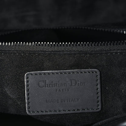 Christian Dior Ultra Matte Calfskin Cannage Small My ABCDior Lady Dior Black 5 of 8