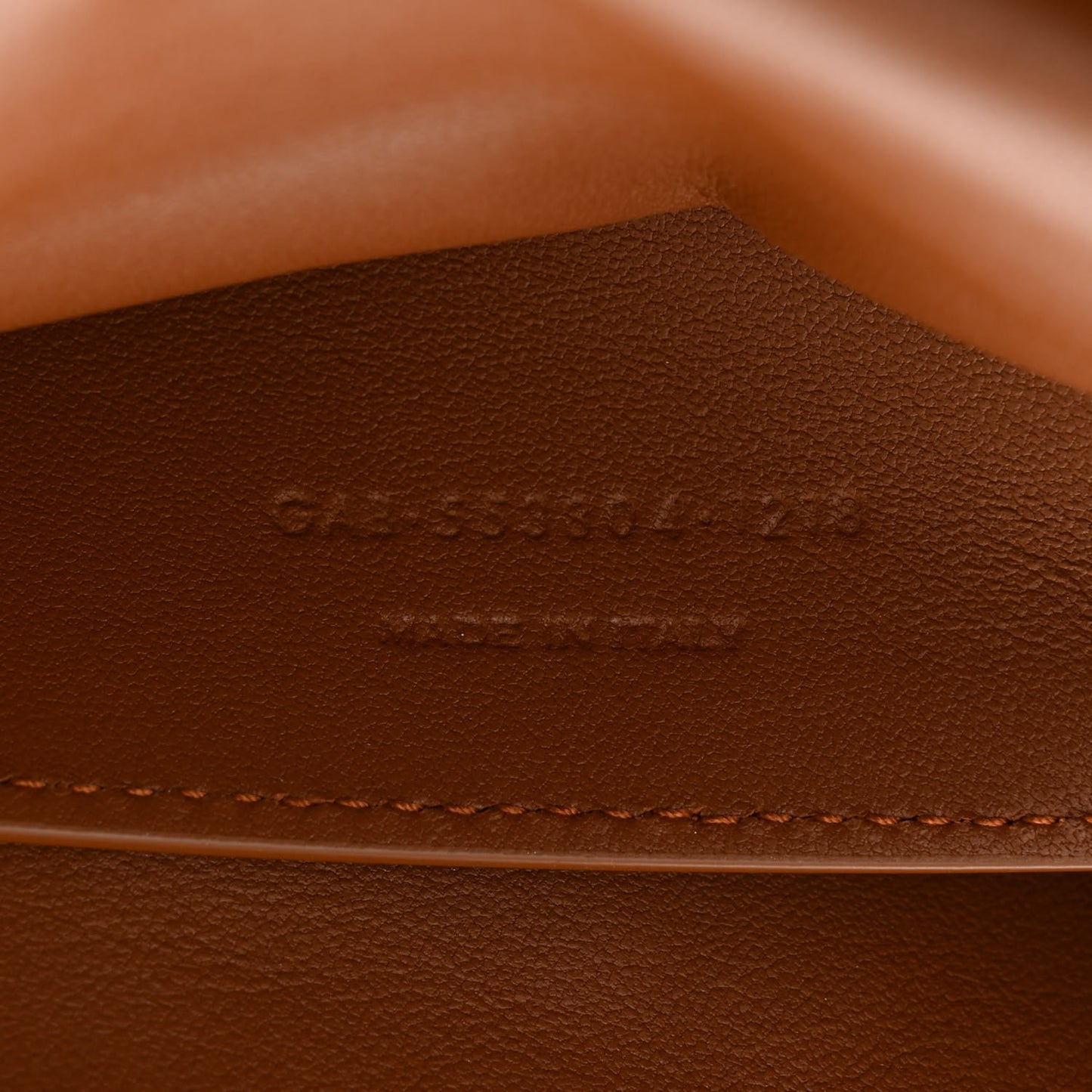 Smooth Calfskin Suede Medium Reversible Monogram Kate Satchel Brick