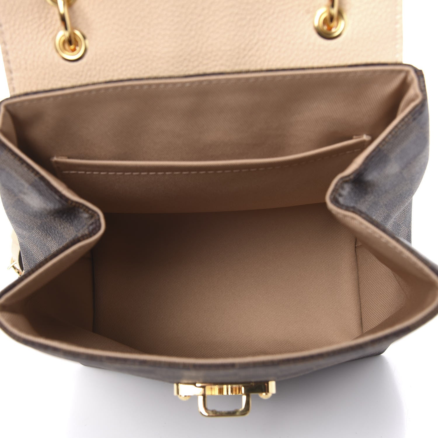 Louis Vuitton Damier Ebene Clapton Backpack Creme 4 of 9