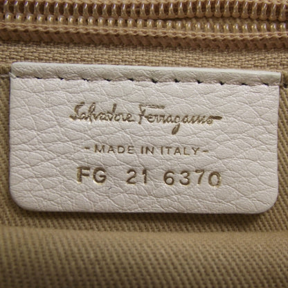 FASHIONPHILE SALVATOREFERRAGAMOLeatherTasselShoulderBagIvory 8 of 10