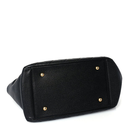 Chanel Caviar Quilted Petit Timeless Tote PTT Black 3 of 9