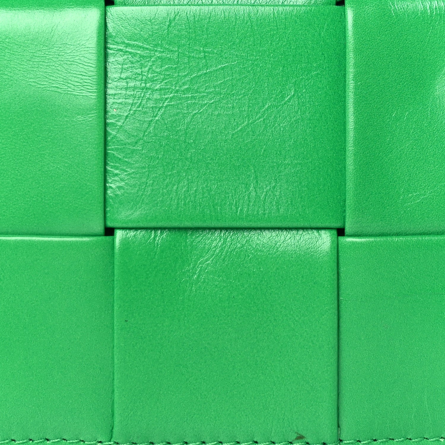 Bottega Veneta Crinkled Lambskin Maxi Intrecciato Extra Mini Cassette Crossbody Bag  Parakeet 6 of 8