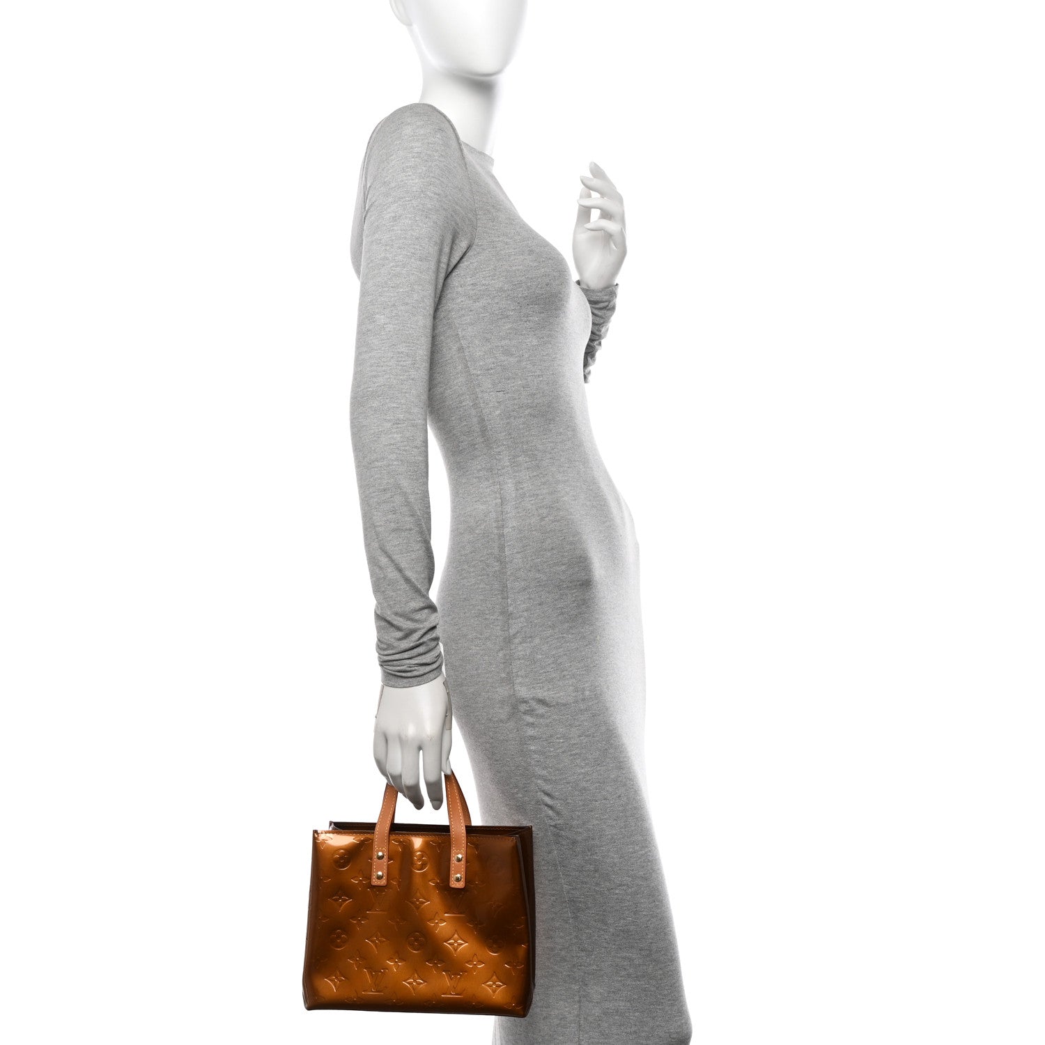 Louis Vuitton Vernis Reade PM Bronze 2 of 9